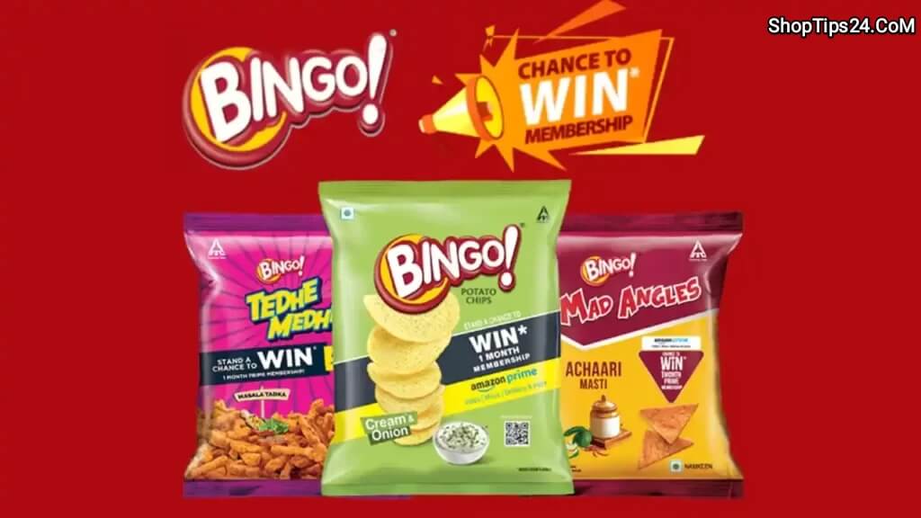 Bingo Amazon Prime Contest