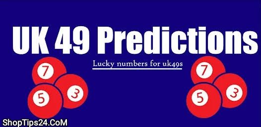 Uk49s Lunchtime Predictions 13 December 2022