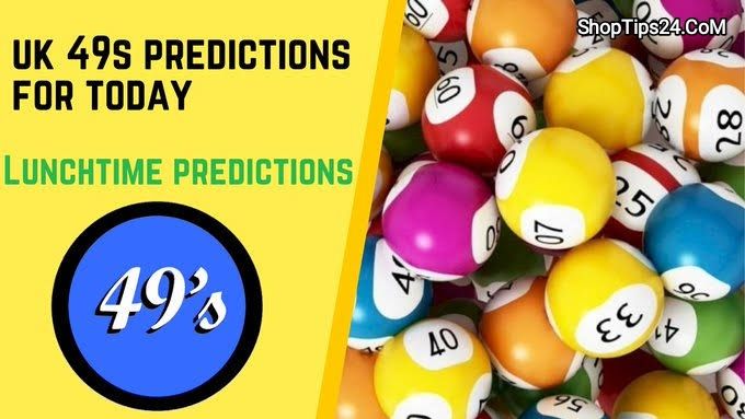 Uk49s Lunchtime Predictions Today December 2022