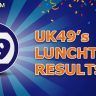 Uk Lunchtime Results For Today 1 January 2023