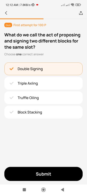 What do we call the act of proposing and signing two different blocks for the same slot?