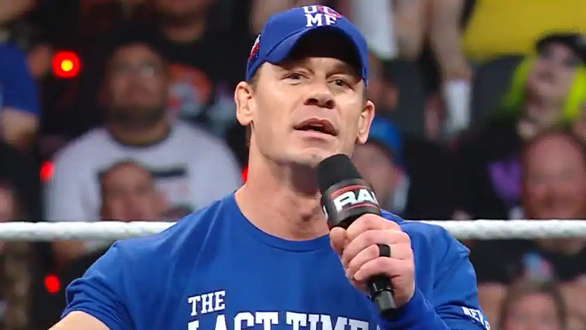 John Cena Reflects on Memorable WWE Raw on Netflix Premiere John Cena during WWE Raw on