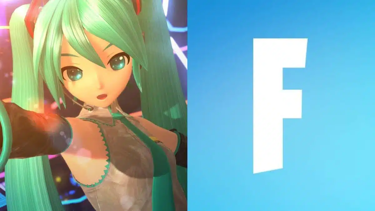 fortnite hatsune miku collab