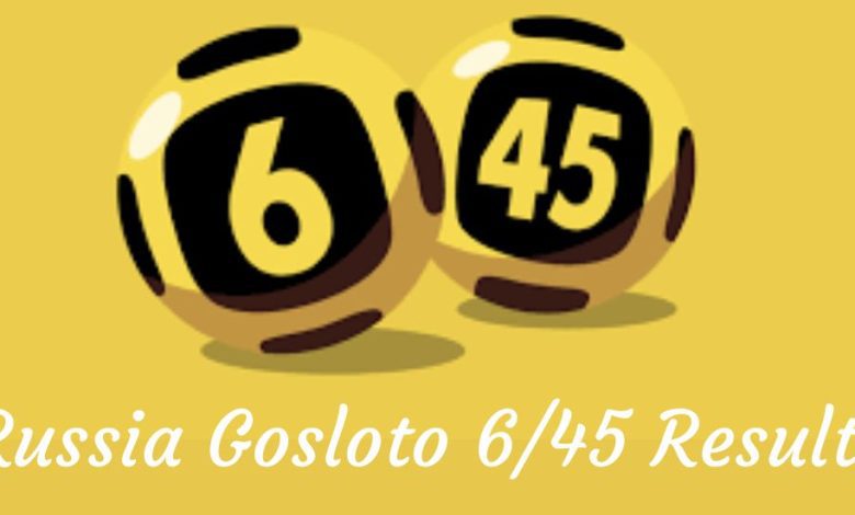Russia Gosloto Morning 6/45 Results for 30 May 2025 gosloto 780x470 1