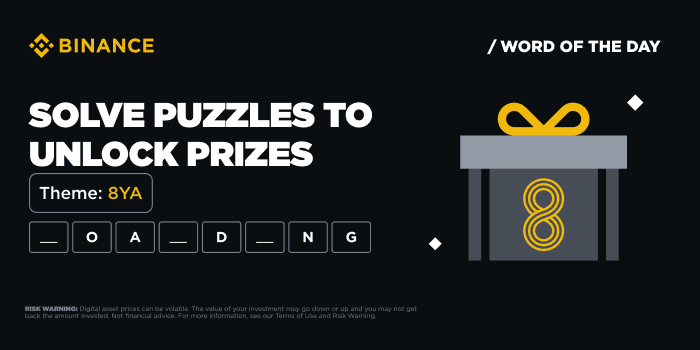 Binance Word of the Day Answer – Theme: Binance 8YA b3d93082 7657 4d83 986c f5729932474a