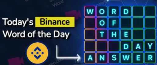 Binance Word of the Day Answer Today 30 July 2025 bdas