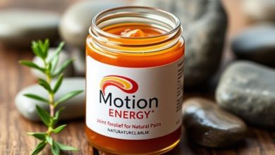 Motion Energy: The Natural Balm That Relieves Joint & Muscle Pain BEST NATURAL BALM FOR JOINT AND MUSCLE PAIN RELIEF: WHY MOTION ENERGY WORKS