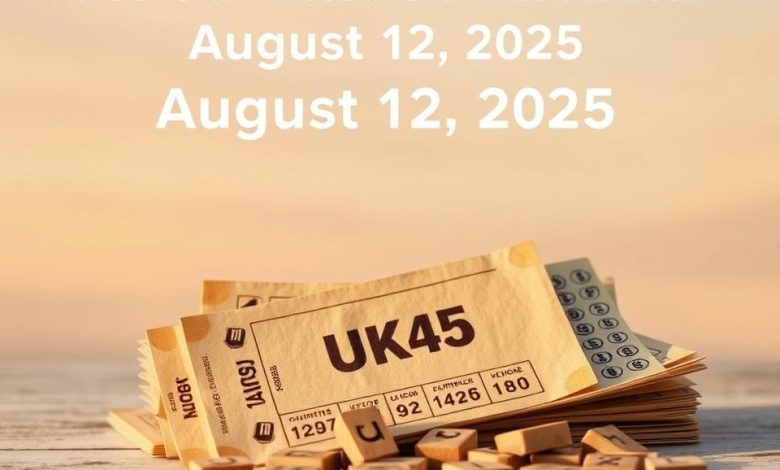 UK49s Lunchtime Predictions for Today 12 Aug 2025