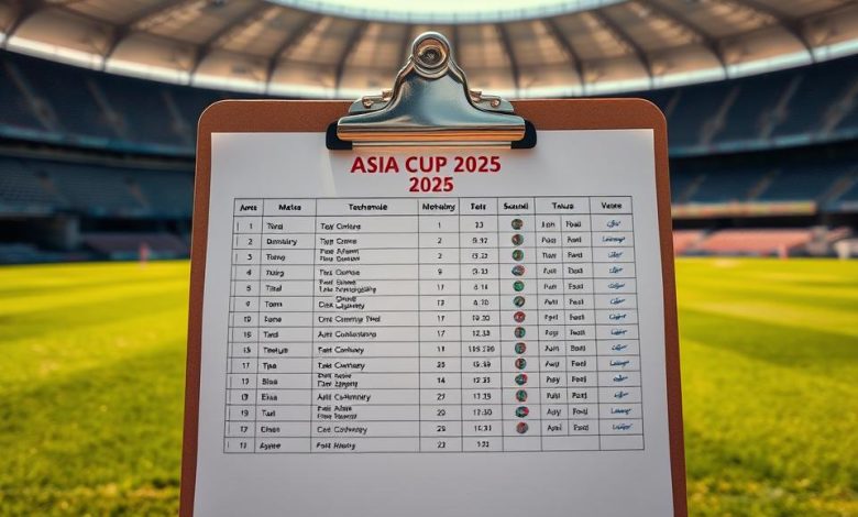 Asia Cup 2025 Schedule: Everything You Need to Know asia cup 2025 schedule